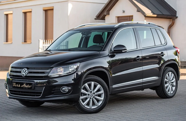 Volkswagen Tiguan cena 59900 przebieg: 194123, rok produkcji 2013 z Zator małe 407
